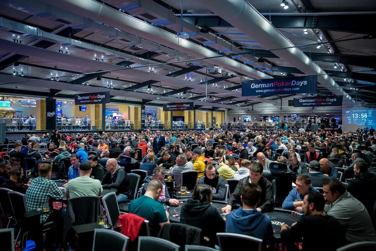 Turniersaal der German Poker Days im King’s Resort Rozvadov